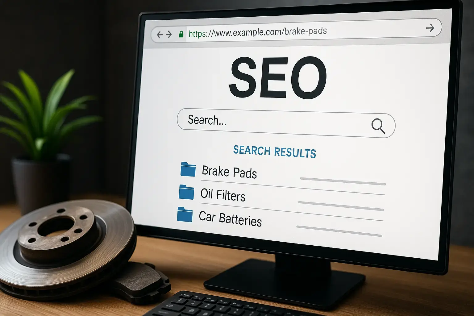 ساختار URL بهینه برای فروشگاه لوازم یدکی