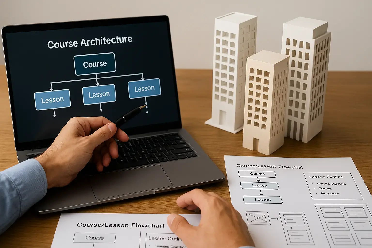 آموزش معماری سرفصل‌ها و اسکیمای Course/Lesson در LMS | راهنمای کامل طراحی دوره آنلاین