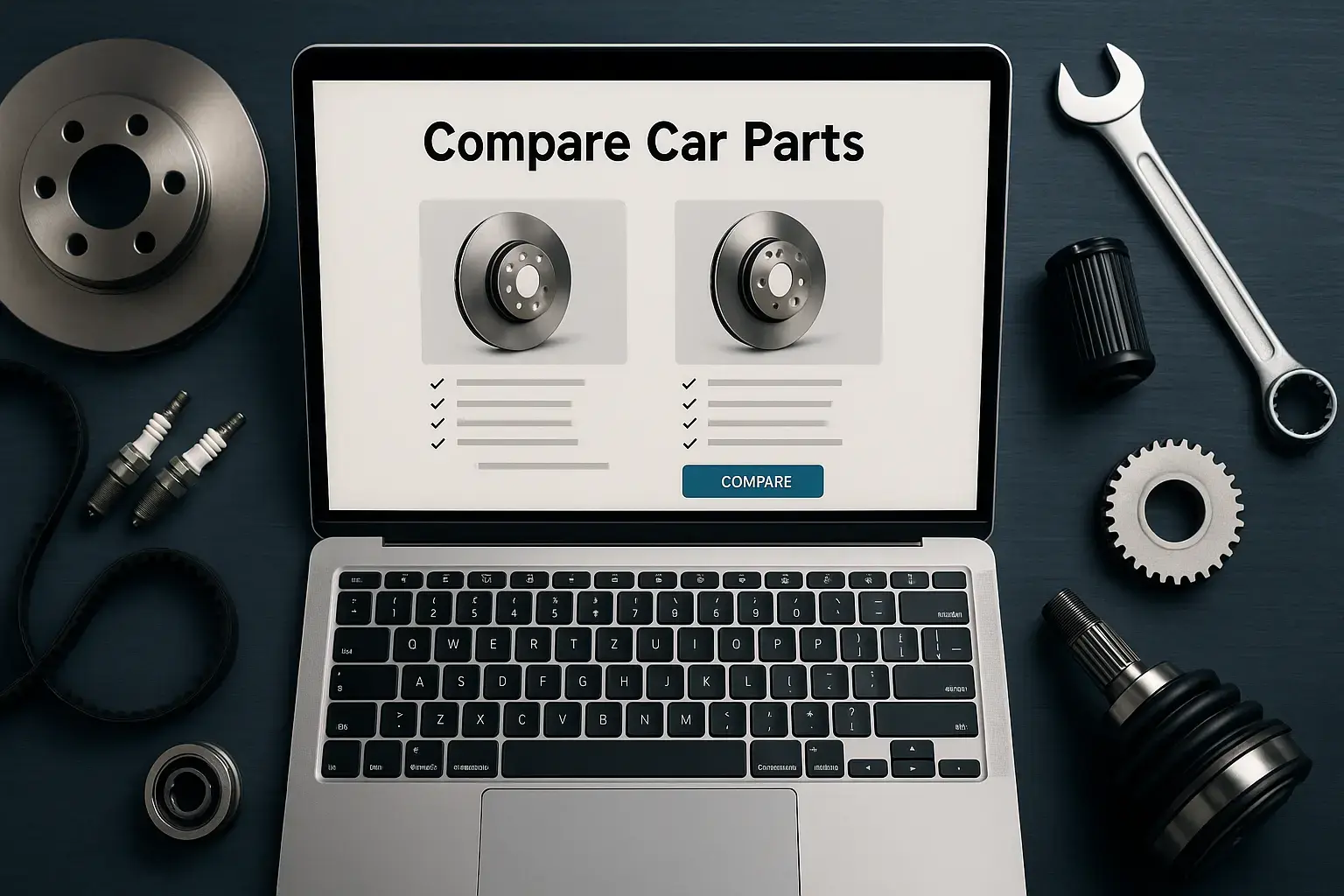 بهینه‌سازی صفحات مقایسه قطعات خودرو برای سئو | راهنمای کامل ادزی