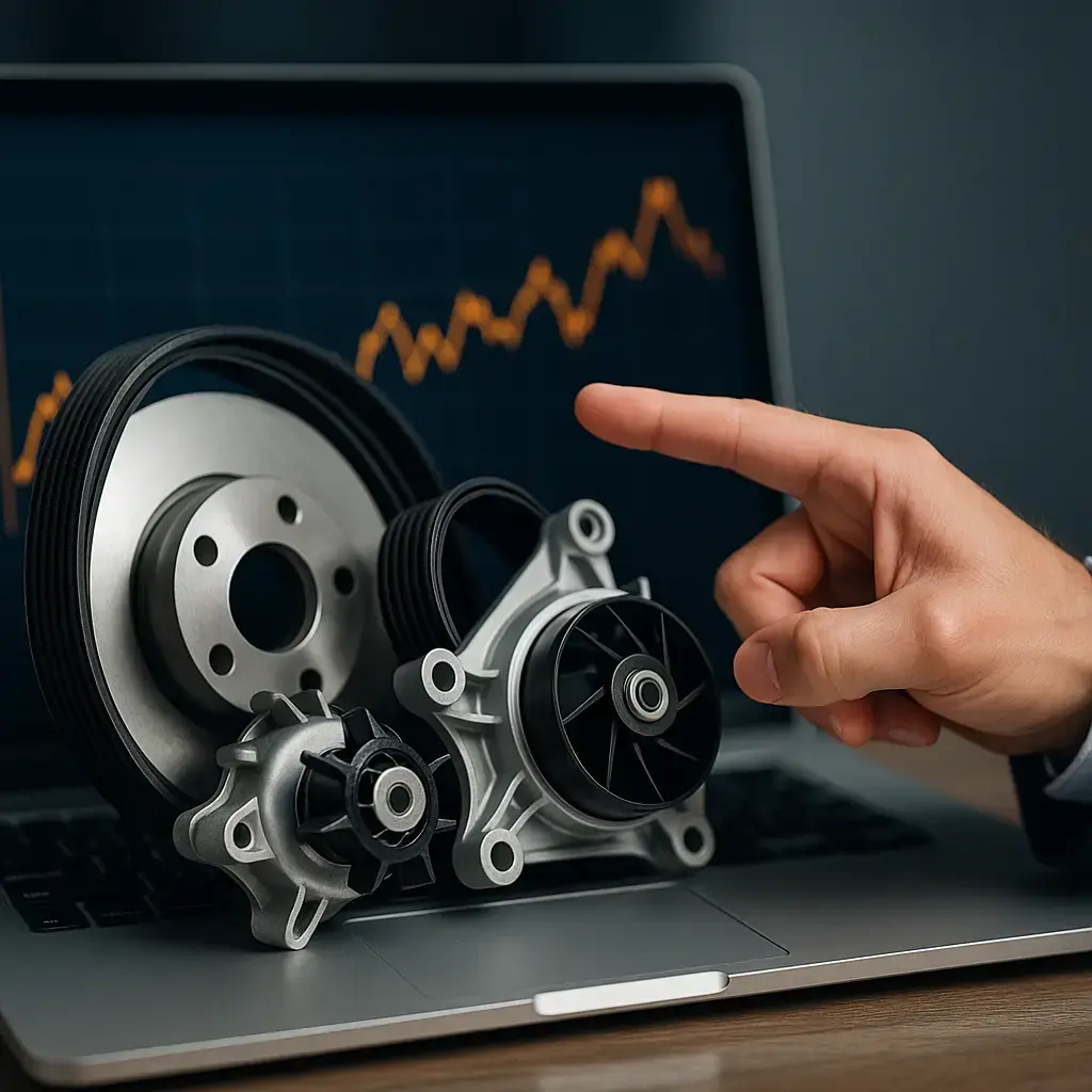 قیمت‌گذاری پویا در لوازم یدکی خودرو | افزایش CTR و رتبه سئو با راهکارهای ادزی