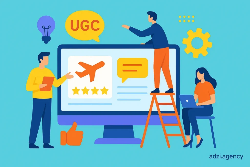 نقش آژانس دیجیتال مارکتینگ ادزی در مدیریت UGC