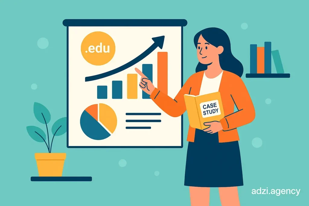 مطالعه موردی (Case Study) موفقیت لینکسازی EDU برای صفحات دوره