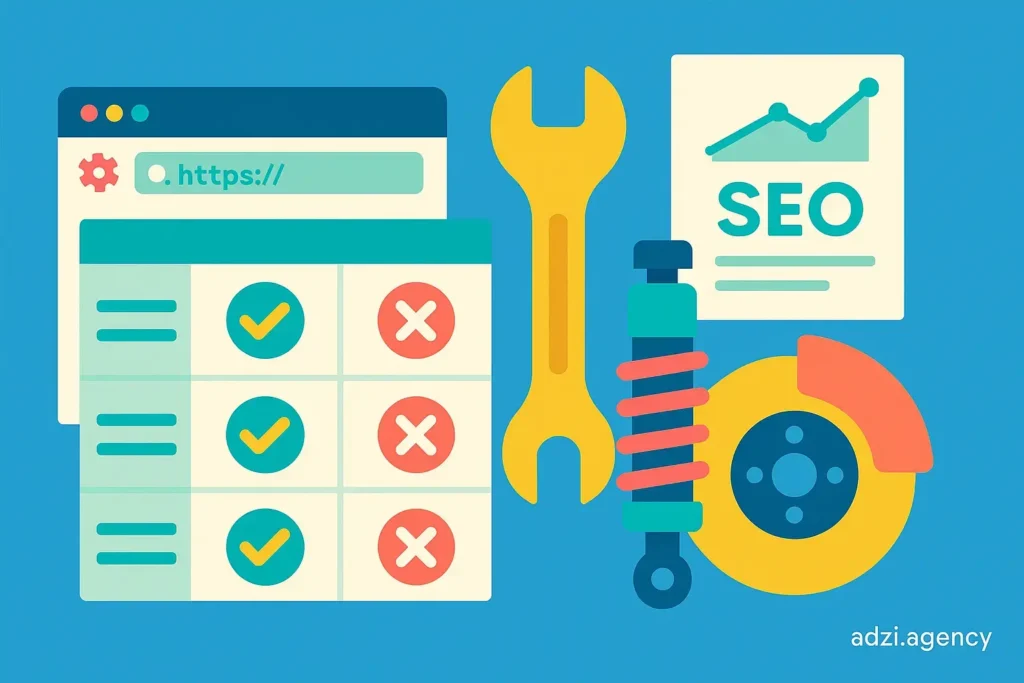 ویژگی‌های فنی صفحات مقایسه که بر سئو تأثیر می‌گذارند