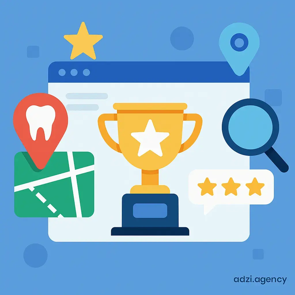 فاکتورهای کلیدی رتبهبندی در Local SEO برای کلینیکهای دندانپزشکی