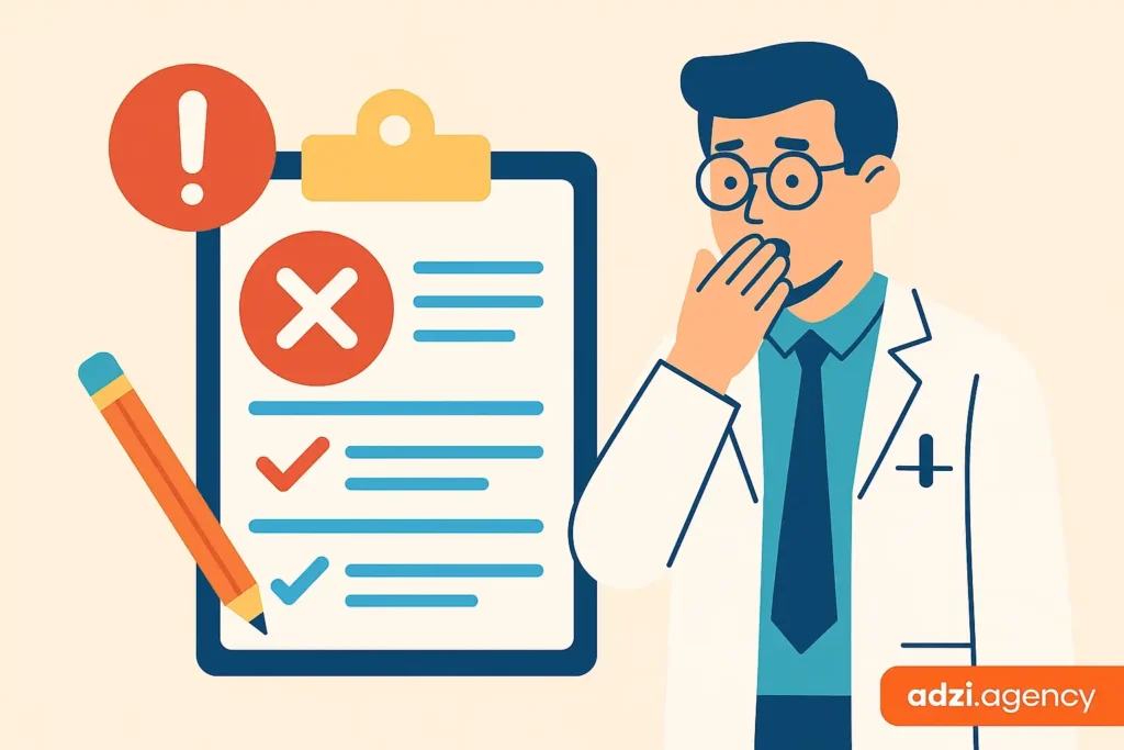 اشتباهات رایج در تولید محتوای پزشکی و راهکارهای جلوگیری از آنها