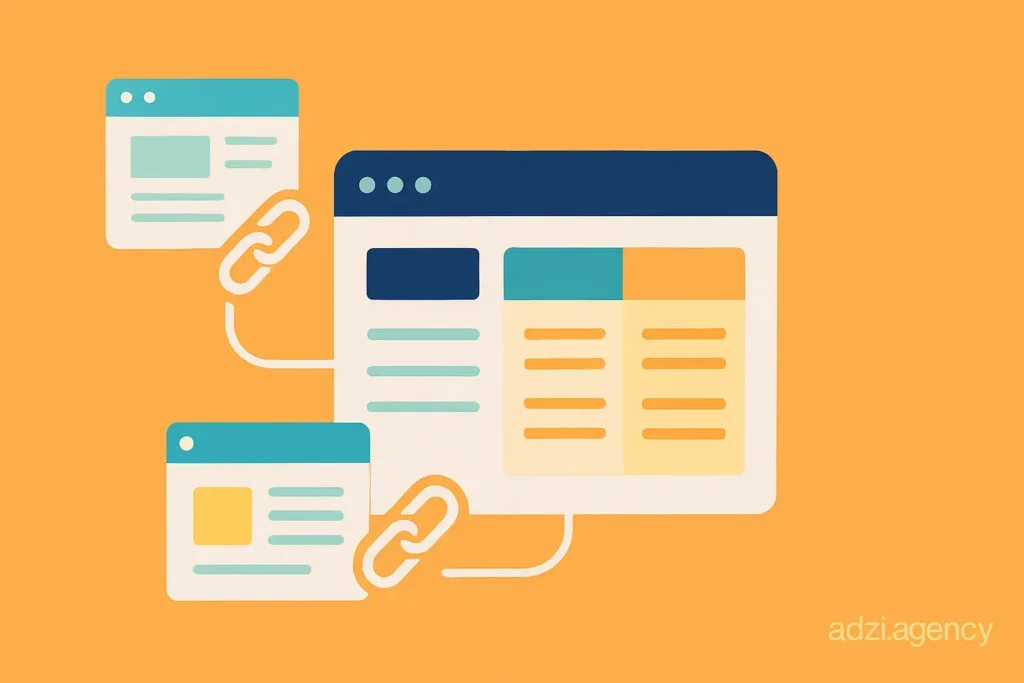 لینک‌سازی داخلی برای افزایش اعتبار صفحات مقایسه