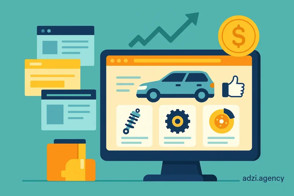 نمونههای موفق Fitment SEO در فروشگاههای لوازم یدکی