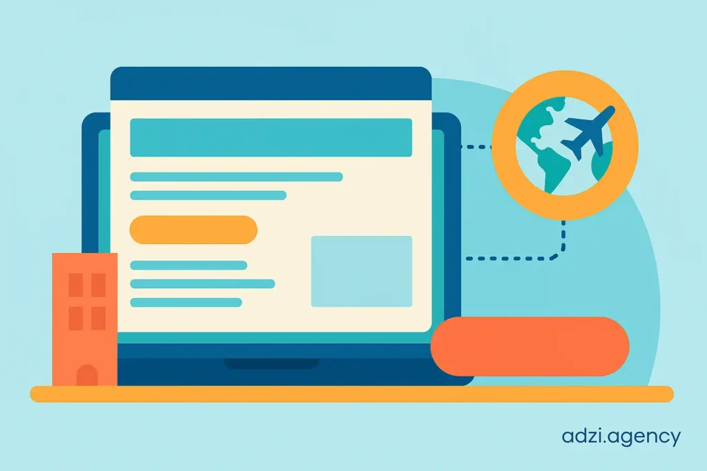 صفحات فرود (Landing Pages) بهینه برای موسسات مهاجرتی