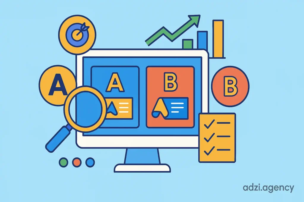 طراحی یک تست A/B موفق در Google Ads