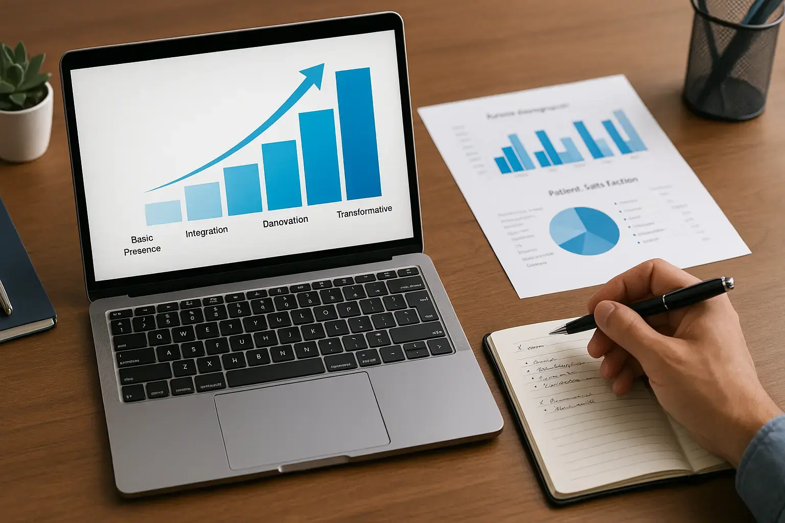 مدل بلوغ دیجیتال برای کلینیک‌ها | راهنمای تحول و رشد با آژانس دیجیتال مارکتینگ ادزی