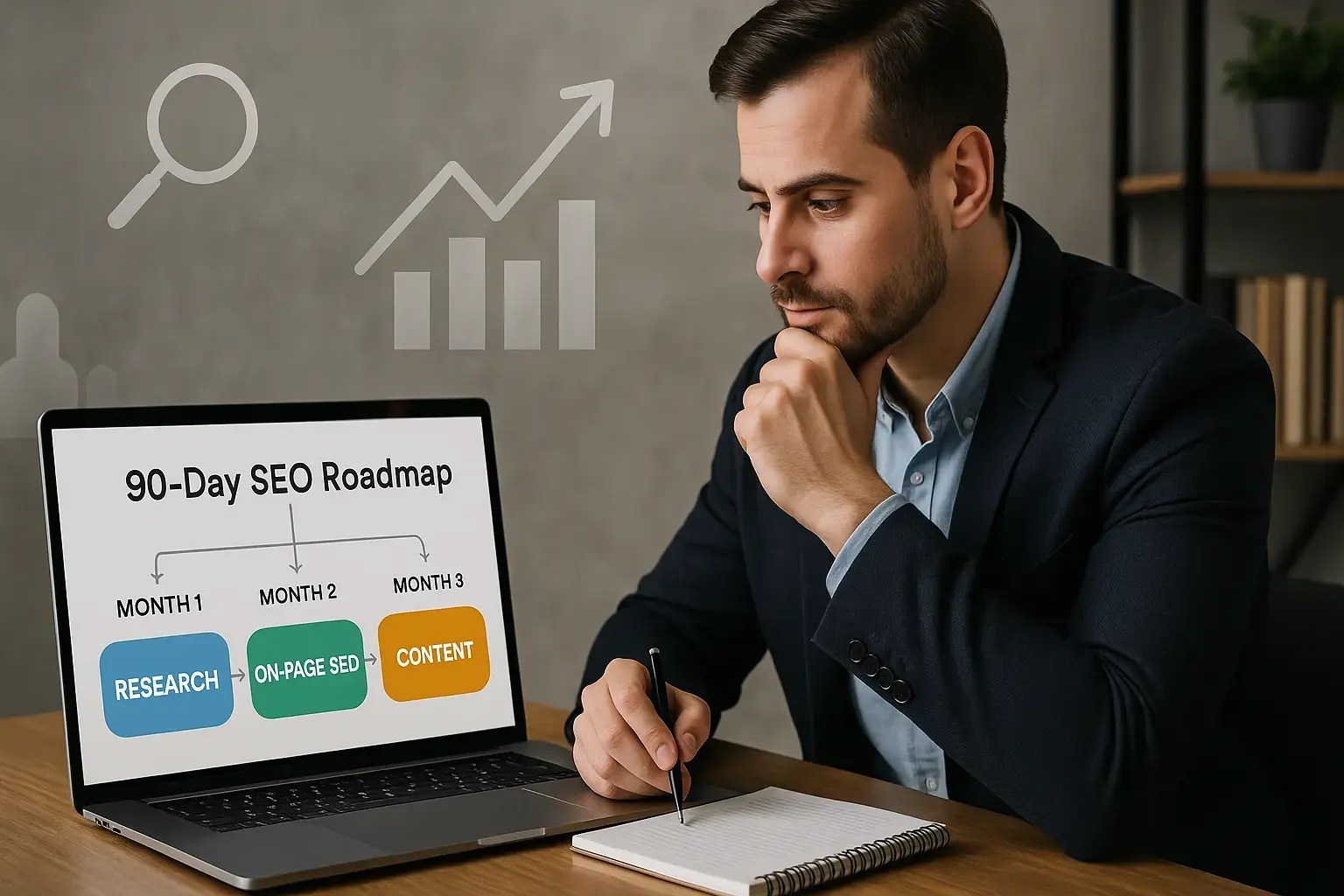 نقشه راه ۹۰روزه سئو بعد از Product-Market Fit | رشد ارگانیک استارتاپ‌ها با ادزی