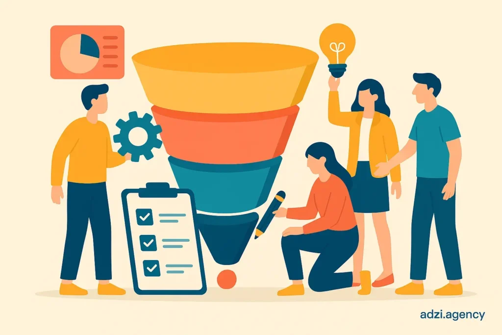 راهکارهای عملی برای طراحی فانل و نقشه محتوایی کلینیک