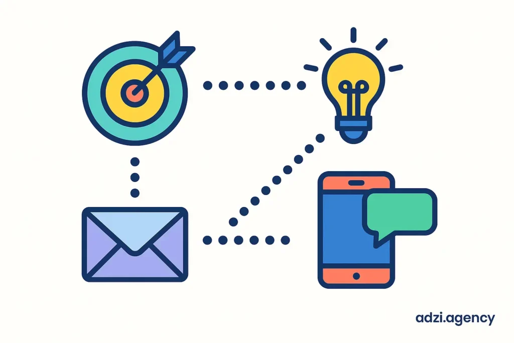 مراحل طراحی اتوماسیون ایمیل و پیامک برای پس از رزرو