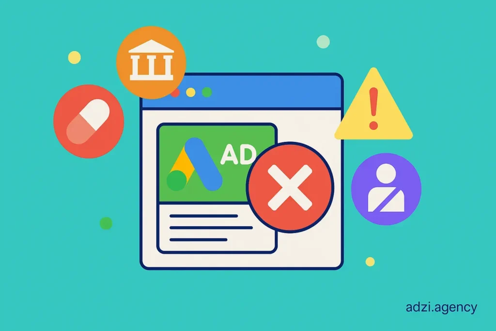 رایج‌ترین دلایل ریجکشن در گوگل ادز