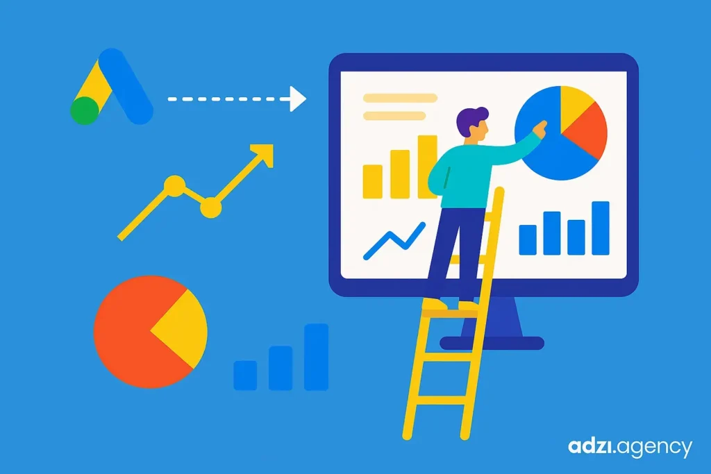 مراحل ساخت داشبورد تصمیمگرا برای گوگل ادز در Looker Studio