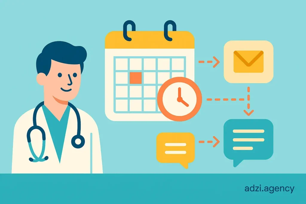 سناریوهای اتوماسیون پس از رزرو و بازگشت بیمار (با مثال واقعی)