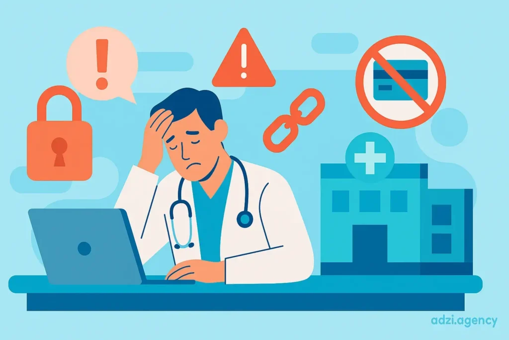 چالش‌ها و موانع رایج در مسیر بلوغ دیجیتال کلینیک‌ها