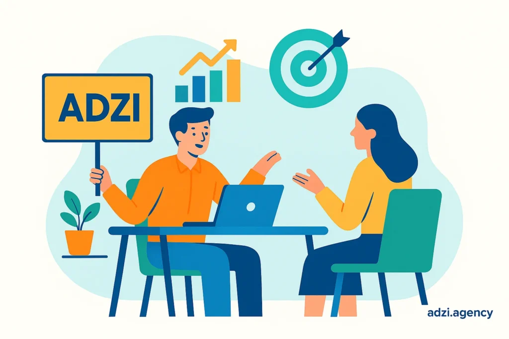 نقش آژانس دیجیتال مارکتینگ ادزی در انتخاب و اجرای استراتژی بید