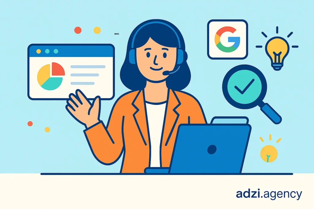 معرفی کوتاه خدمات آژانس ادزی در مدیریت تبلیغات گوگل ادز