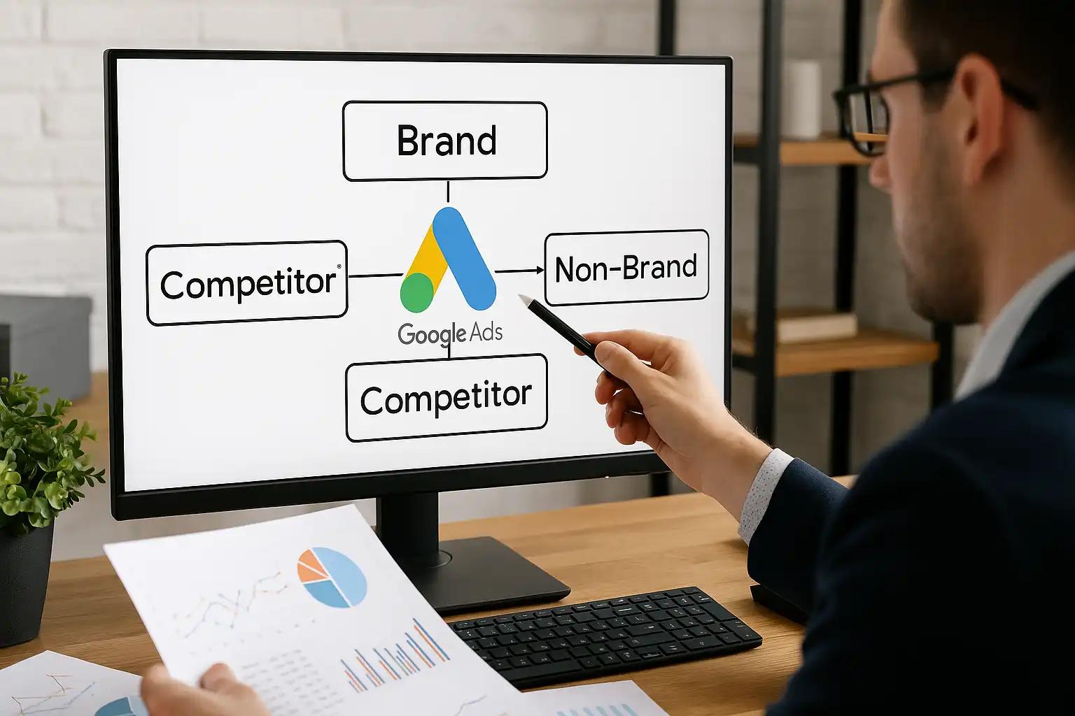 آموزش معماری کمپین گوگل ادز | Brand، Non-Brand و Competitor