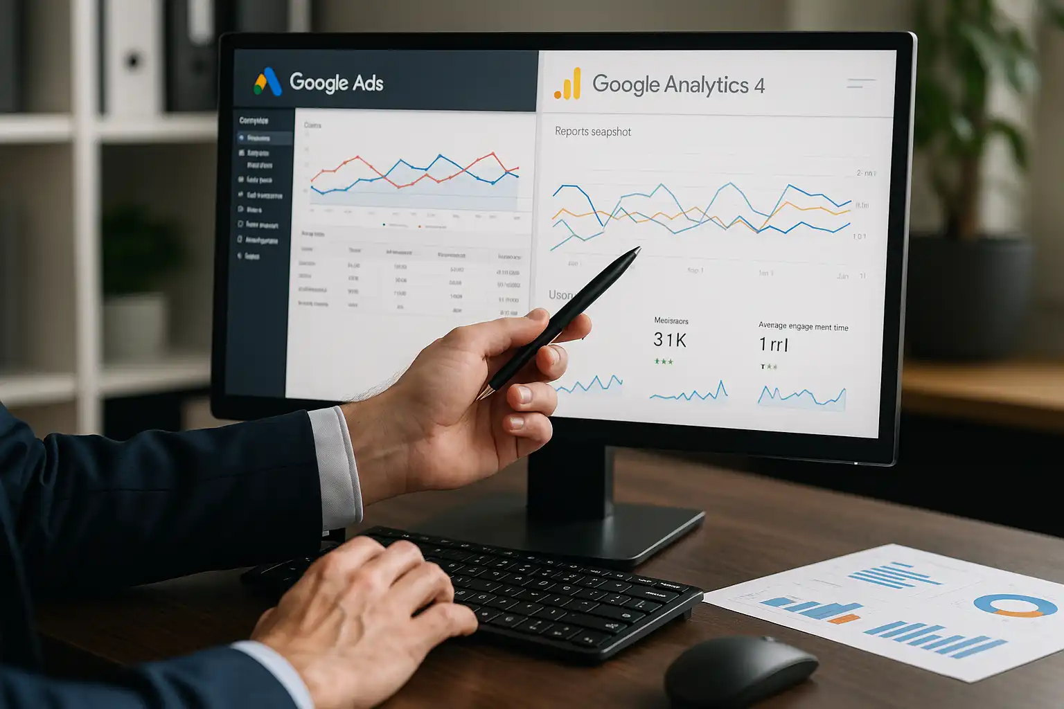 اتصال GA4 به گوگل ادز و مدل داده‌محور