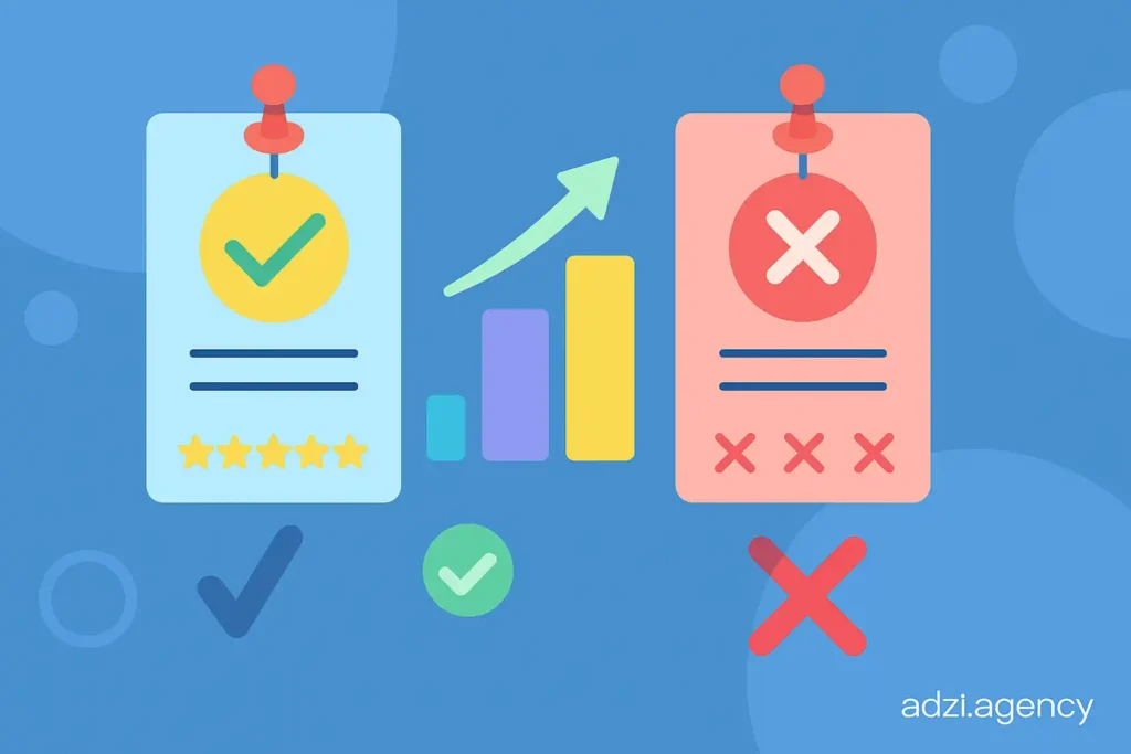 سناریوهای موفق و ناموفق در پین‌کردن و تست تم‌ها