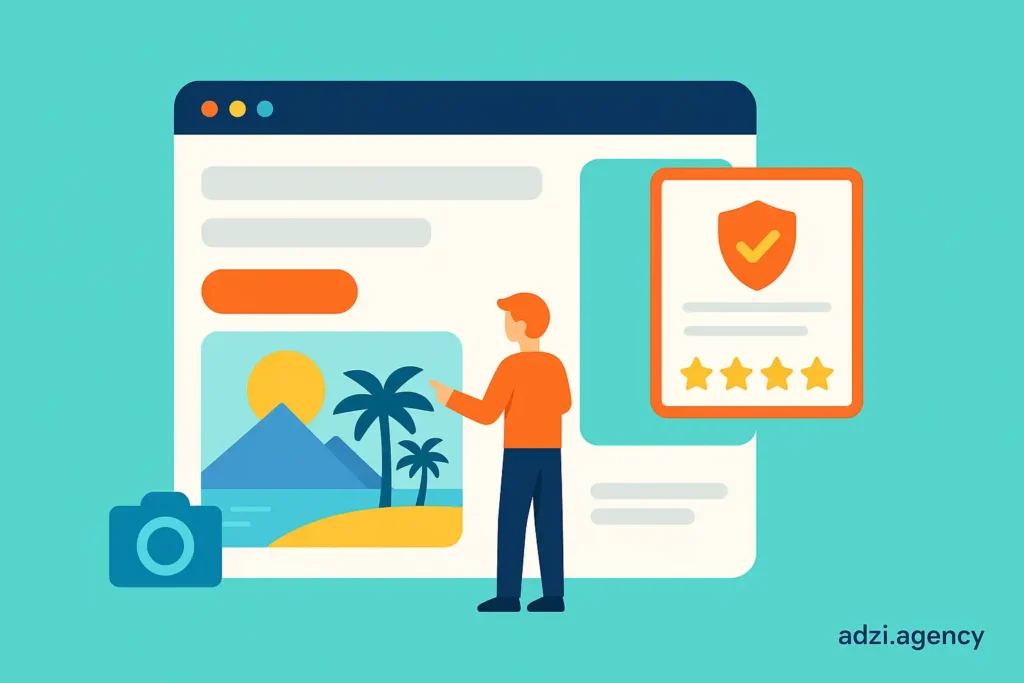 بهینه‌سازی صفحات فرود (Landing Pages) برای آژانس‌های مسافرتی