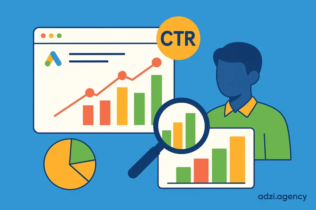 تحلیل داده‌ها و KPIهای مهم در تبلیغات گوگلی آژانس‌ها