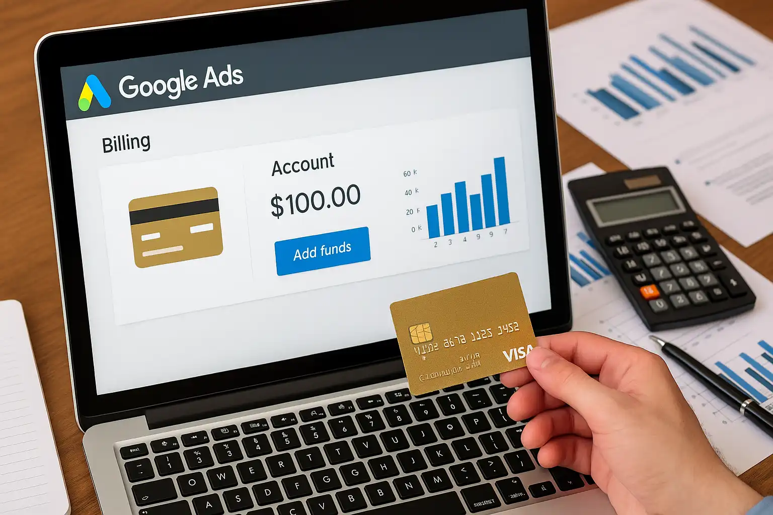 راهنمای کامل روش‌ها، کارمزدها و خطاهای رایج شارژ اکانت گوگل ادز