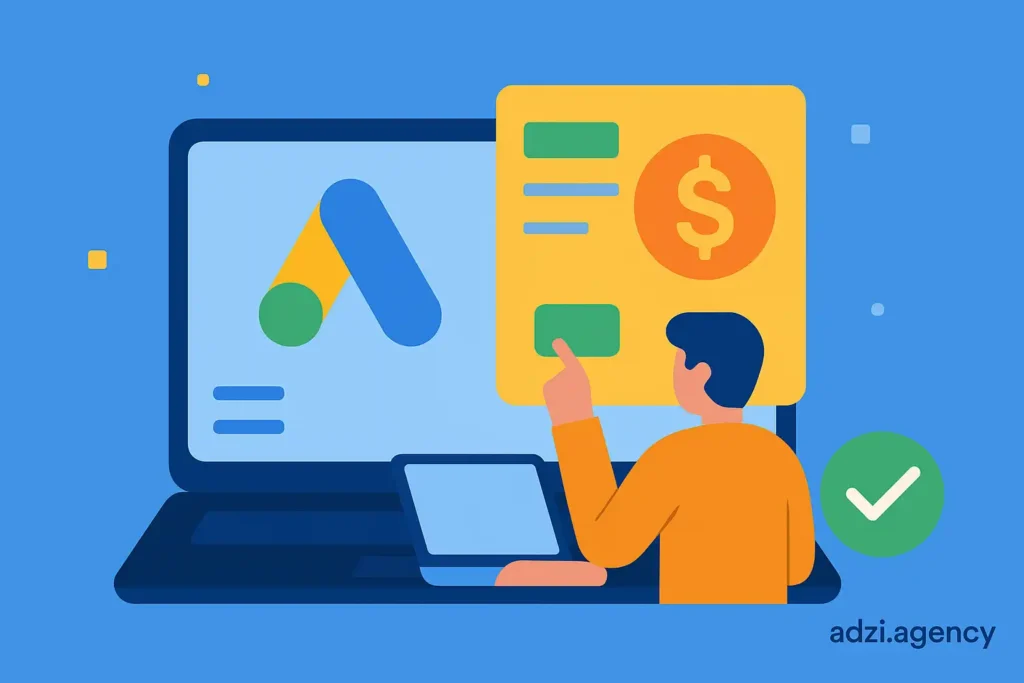 مراحل عملی شارژ اکانت گوگل ادز