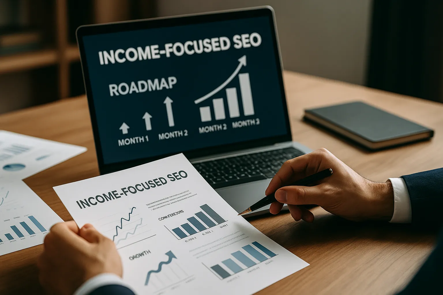 سئوی درآمد محور: نقشه‌راه تبدیل کلیک به فروش در ۹۰ روز