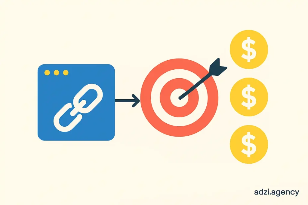 لینک‌سازی داخلی هدفمند برای هدایت به صفحات پول‌ساز