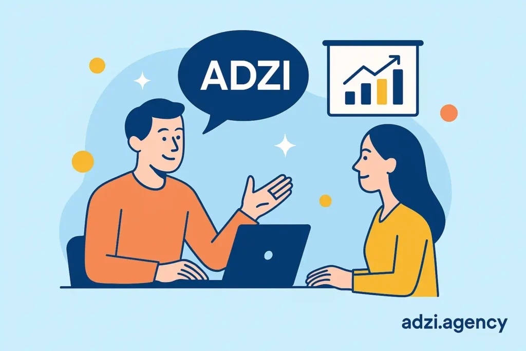 دعوت به اقدام (CTA): مشاوره تخصصی با آژانس دیجیتال مارکتینگ ادزی