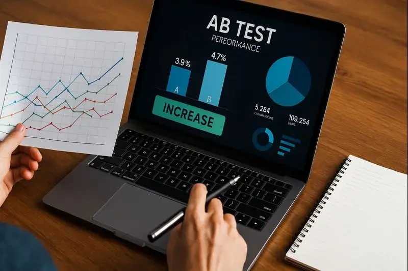 نقشه راه ۱۰۰ روزه بهینه‌سازی نرخ تبدیل (CRO)؛ از تحلیل داده تا اجرای تست‌های مؤثر