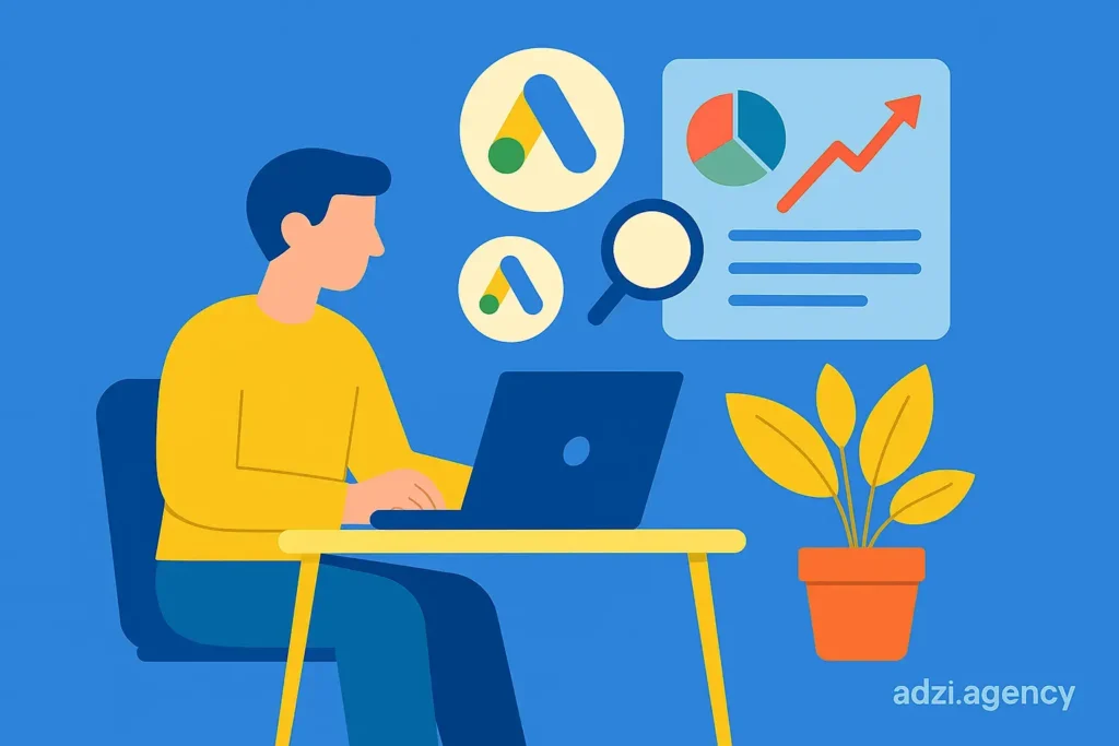 خدمات آژانس دیجیتال مارکتینگ ادزی در مدیریت فصلمحوری گوگل ادز