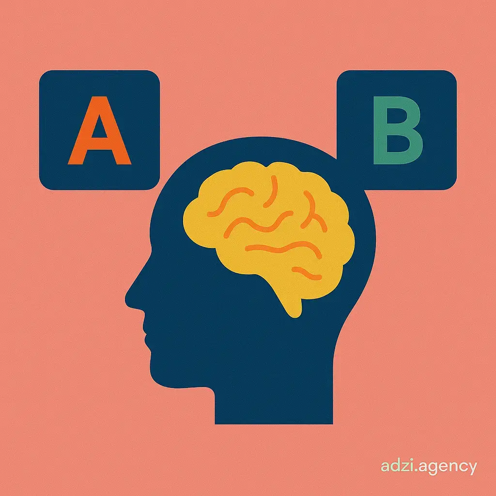تست A/B علمی بر اساس نورومارکتینگ: چگونه بفهمیم کدام پیام روی مغز بهتر اثر میگذارد؟