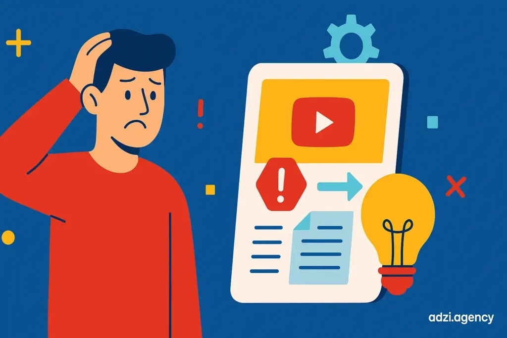 چالشها و اشتباهات رایج در کمپینهای یوتیوب ادز فروشگاهی و راهحل آنها