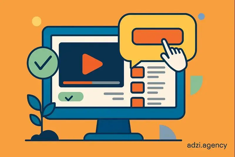 طراحی لندینگ پیج مخصوص ترافیک یوتیوب: از Message Match تا Call to Action