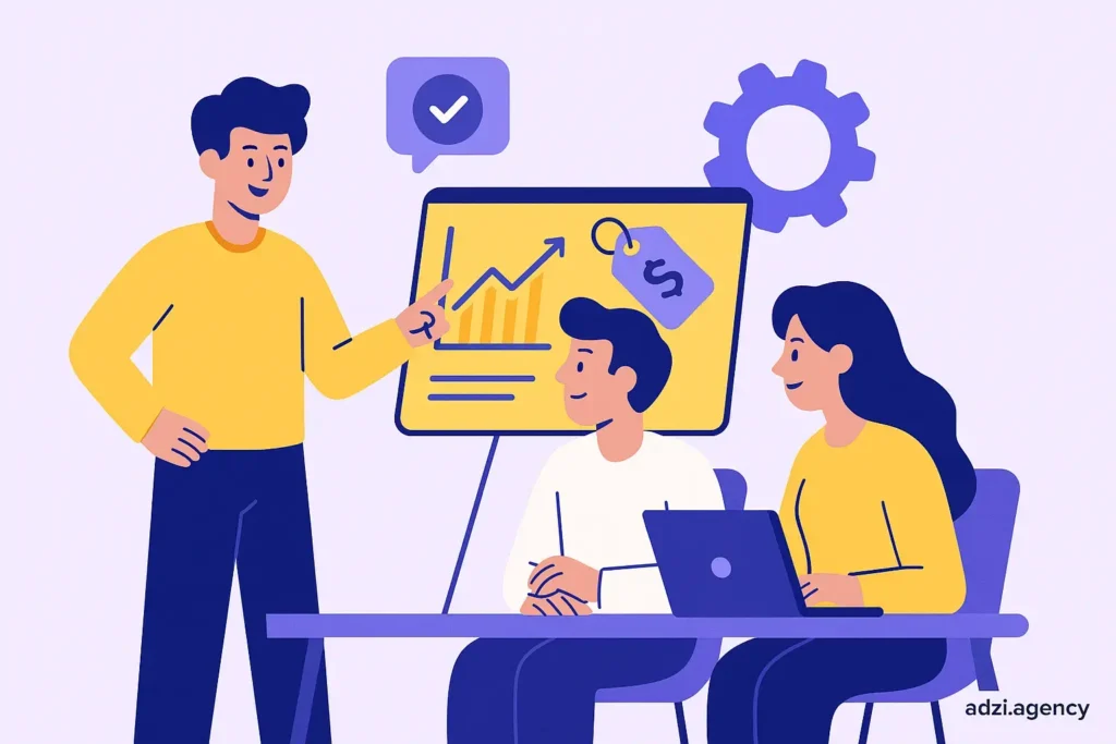 چگونه آژانس دیجیتال مارکتینگ ادزی به شما در بهینهسازی UX و قیمتگذاری کمک میکند؟