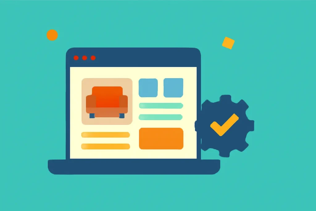 بهینهسازی صفحه فرود (Landing Page) برای تبلیغات مبلمان