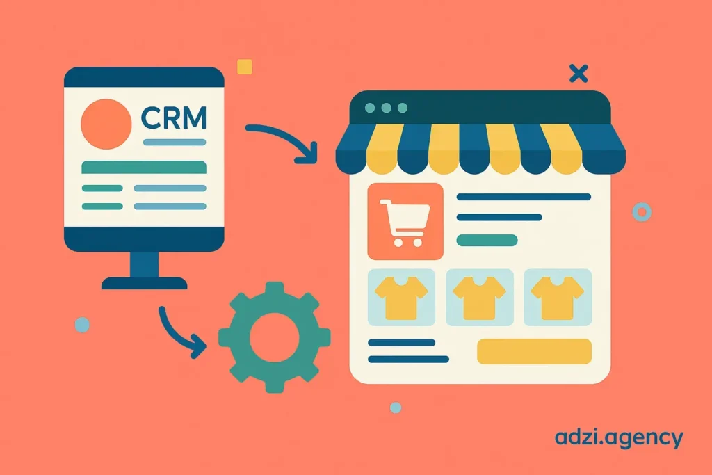 اتصال عملی CRM به ووکامرس (مرحلهبهمرحله)