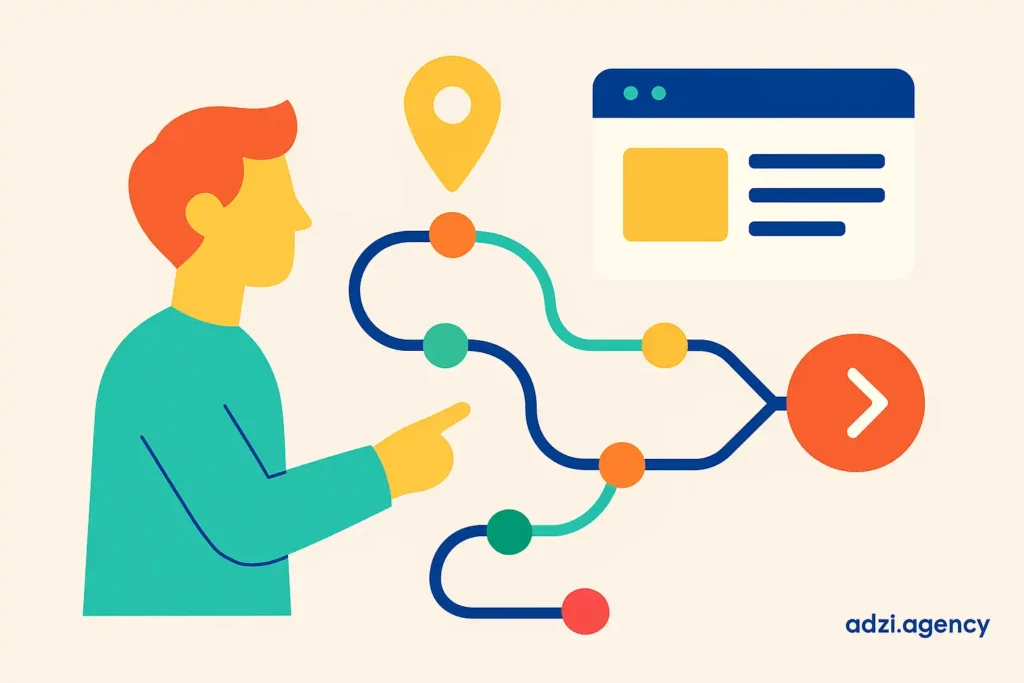 مسیر کاربر (User Journey) و نقشه تبدیل (Conversion Path)