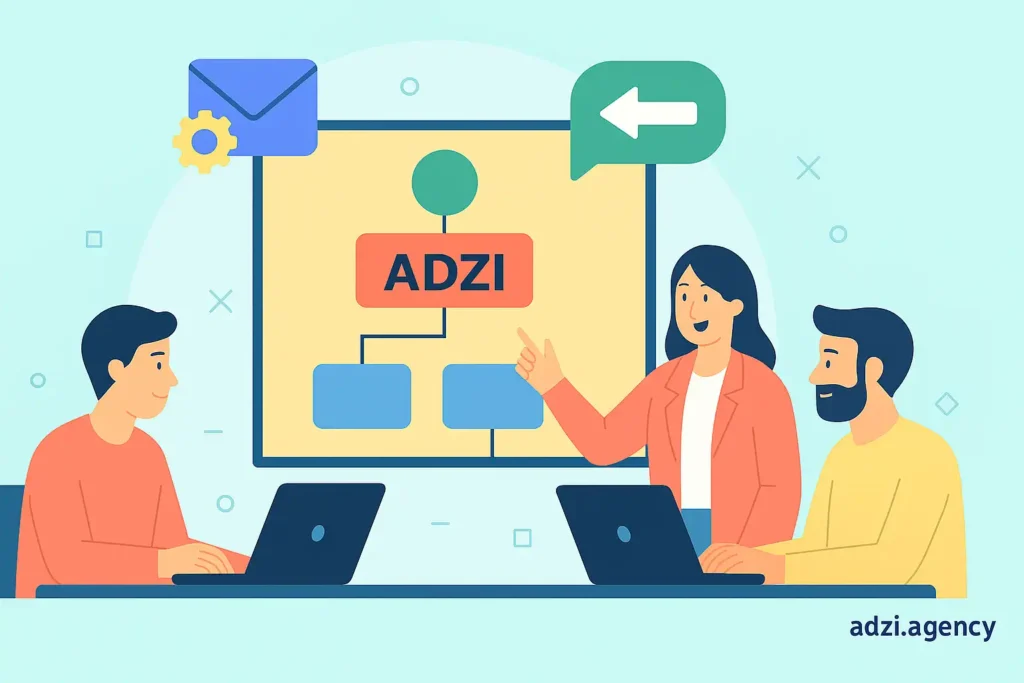 نقش آژانس دیجیتال مارکتینگ ادزی در طراحی و اجرای اتوماسیون DM هوشمند