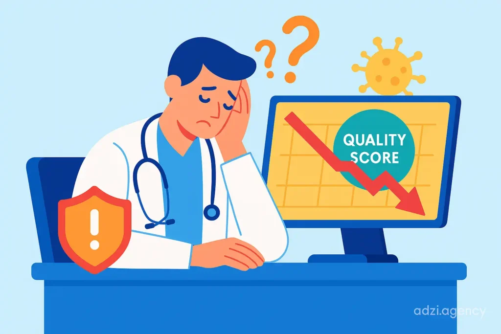 چالش‌های رایج در بهینه‌سازی Quality Score کمپین‌های پزشکی