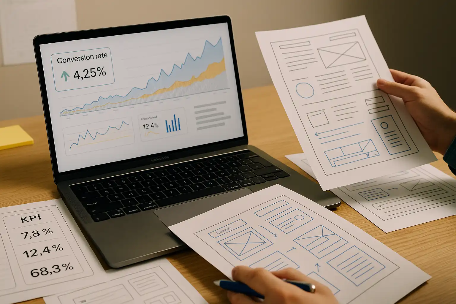 تست‌پذیر کردن UI؛ چگونه هر تغییر در طراحی را به KPI فروش وصل کنیم؟