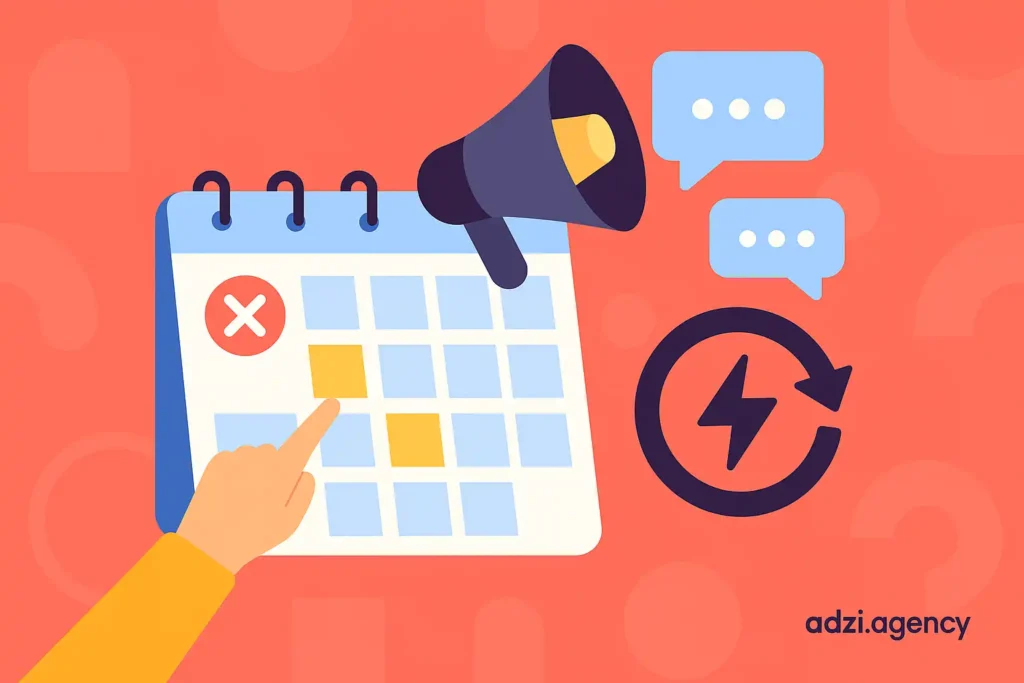 اشتباهات رایج در طراحی تقویم فروش‌محور