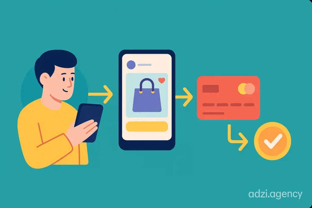 سفر کاربر در سوشال کامرس: از دیدن پست تا پرداخت در سه کلیک