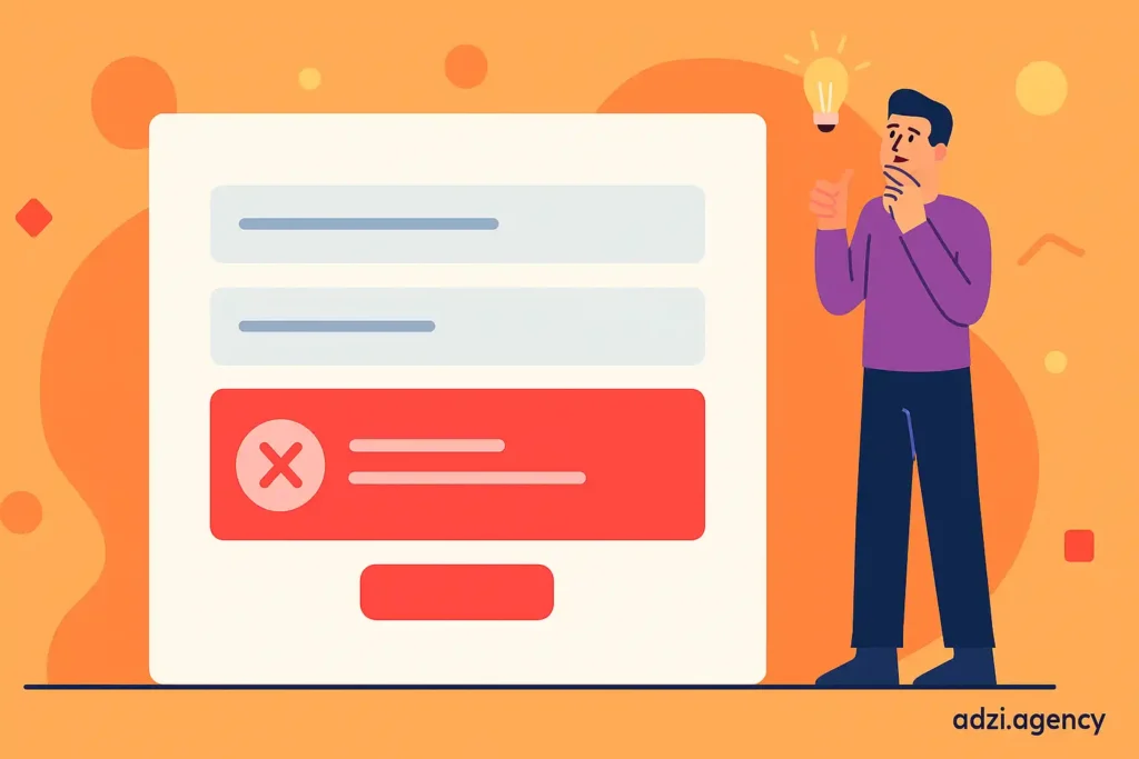 طراحی خطاها (Error Design): چگونه خطاها را به تجربه مثبت تبدیل کنیم؟