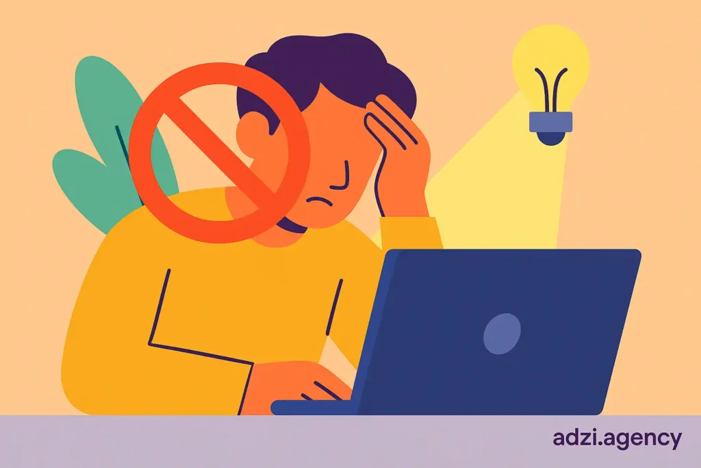 اشتباهات رایج در مواجهه با خستگی خلاق