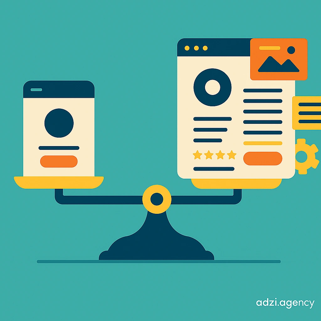 نقطه تعادل در صفحه محصول؛ جایی میان سادگی و جزئیات